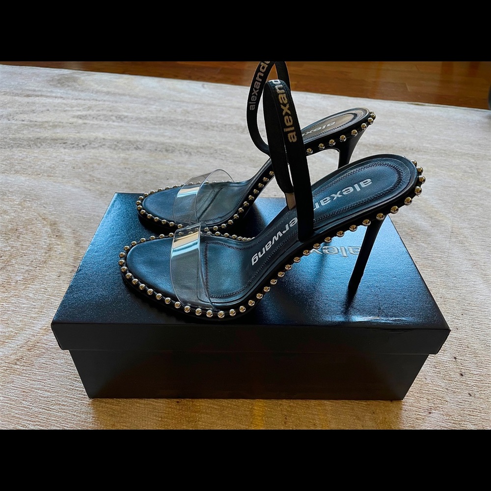 Alexander Wang Nova Sandal in Black